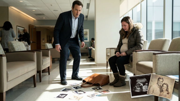 NEXT PART – “YOU SHOULD BE ASHAMED,” THE HUSBAND SNAPPED AT THE PREGNANT WOMAN BEFORE SWEEPING HER BAG ONTO THE PRIVATE HOSPITAL FLOOR — BUT THE PHOTOS SLIDING INTO THE LIGHT SHOOK HIM FIRST